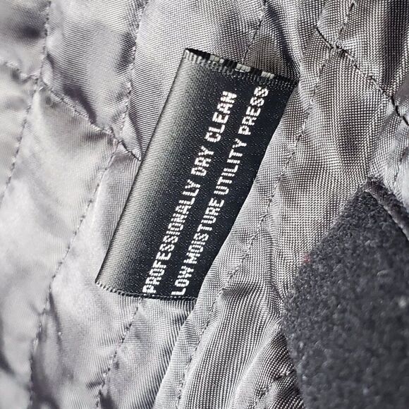 Lazetti Couture 100% Wool Coat Mens Size M Solid Black Full Zip Pockets Winter - Picture 8 of 10